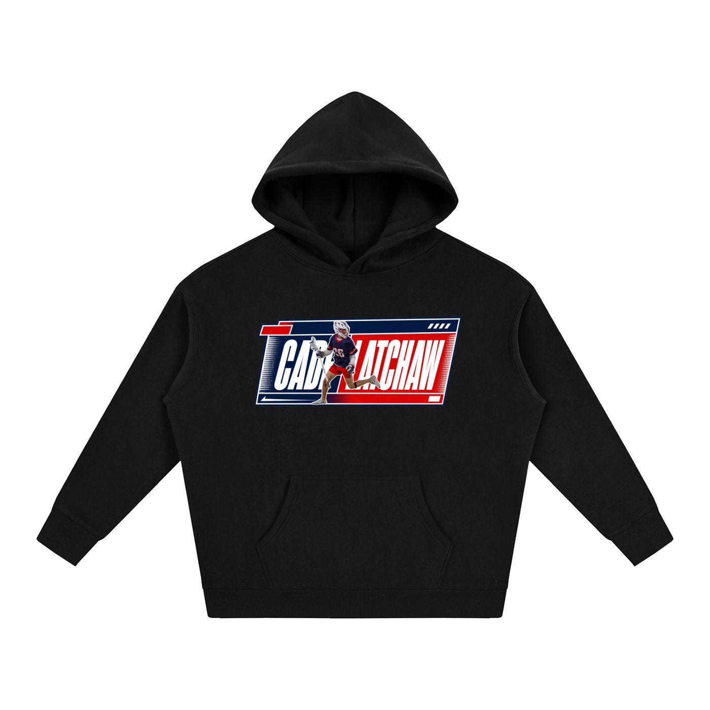 Cade Latchaw Oversize Fleeced Hoodie - Image 1