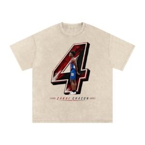 Zakai Chacon Snow Washed Oversized TEE - Image 2