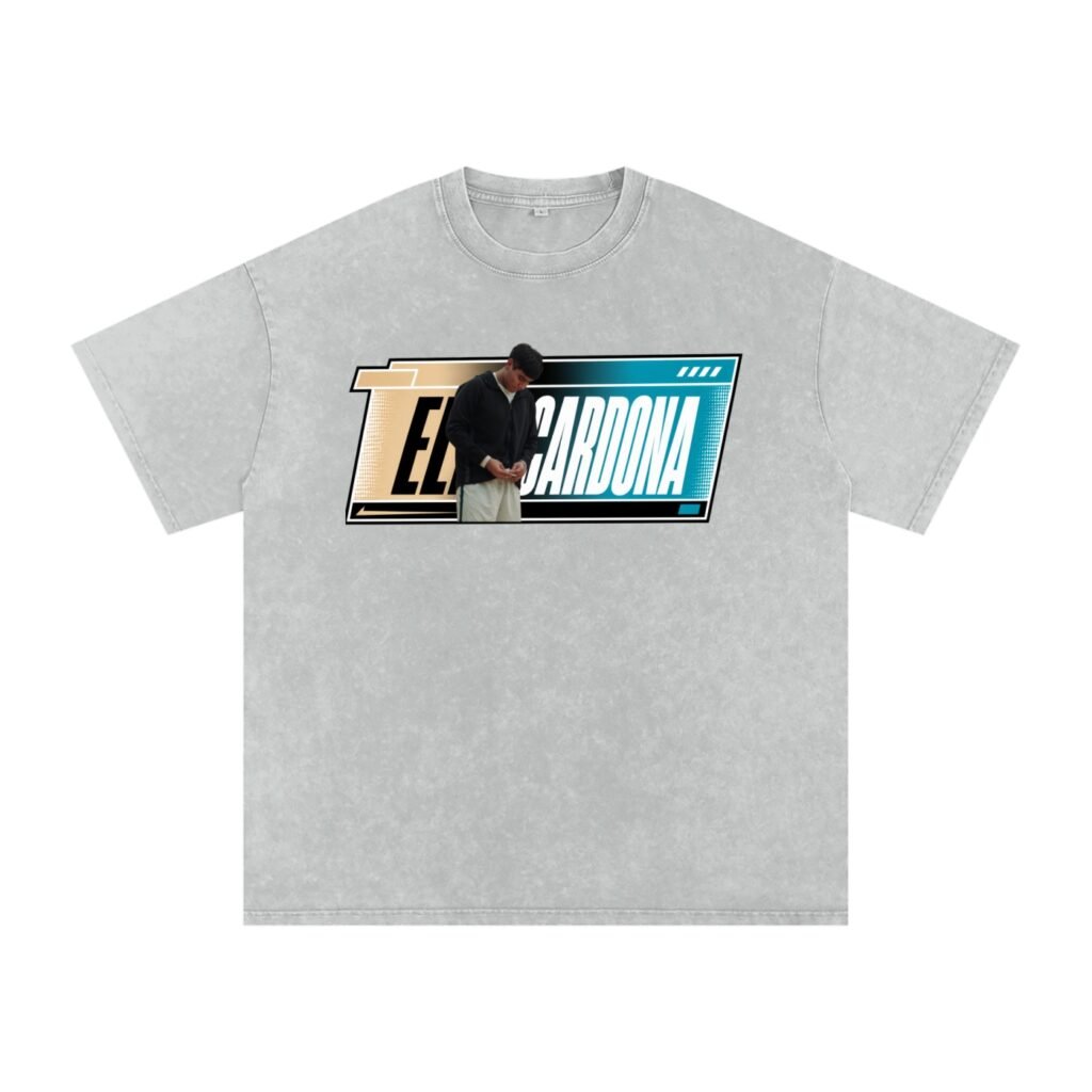 Eli Cardona Snow Washed Oversized TEE