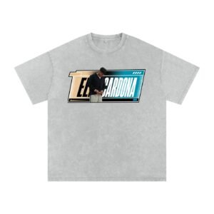 Eli Cardona Snow Washed Oversized TEE - Image 3