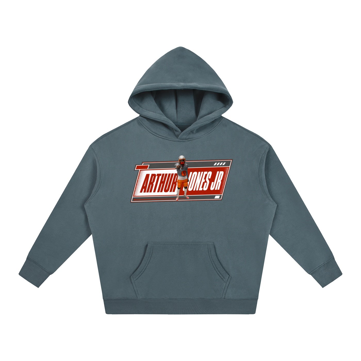 Arthur Seatbelt Jones Oversize Fleeced Hoodie - Image 4