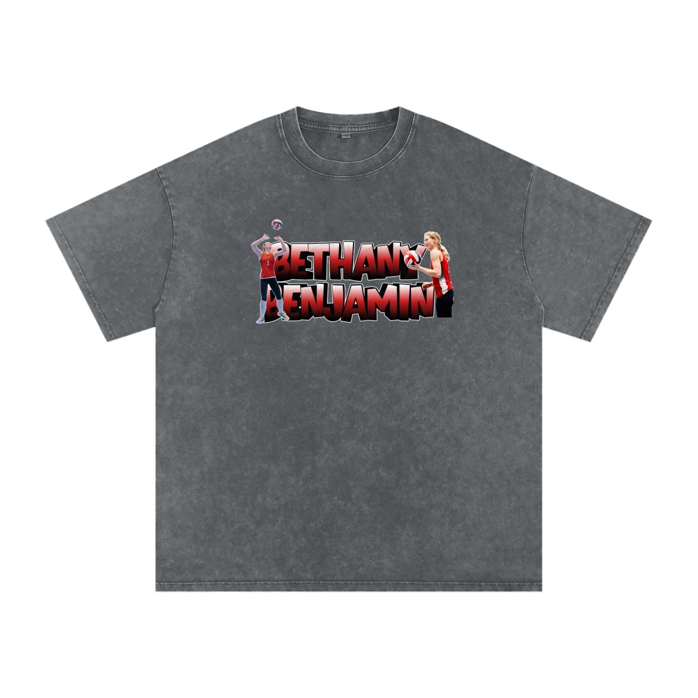 Bethany Benjamin Snow Washed Oversized TEE - Image 4