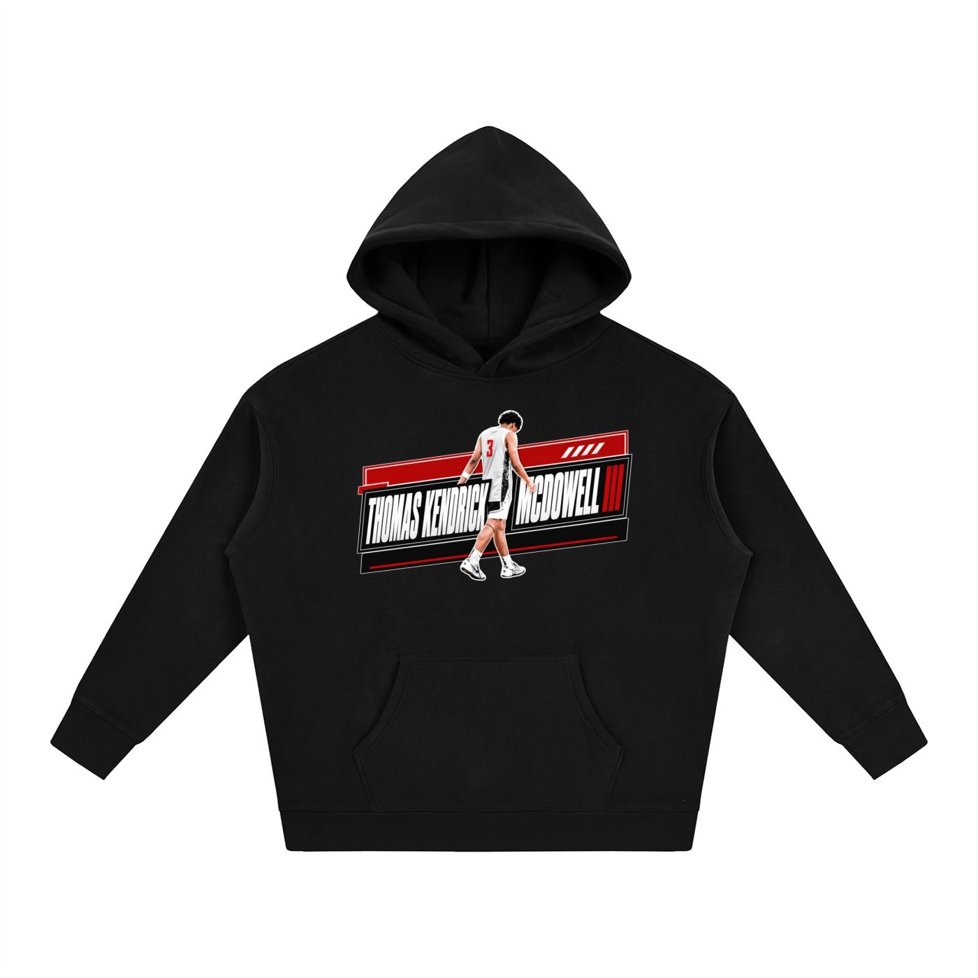 Thomas Kendrick McDowell III Oversize Fleeced Hoodie - Image 1