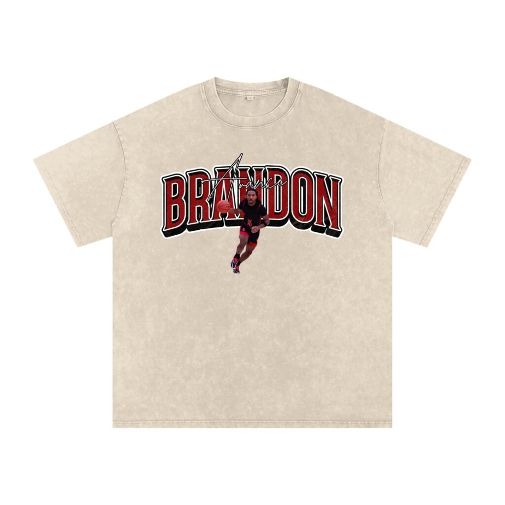 Brandon Avance Snow Washed Oversized TEE