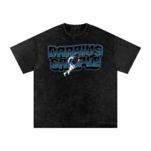 Darrius Sample Snow Washed Oversized TEE - Image 1