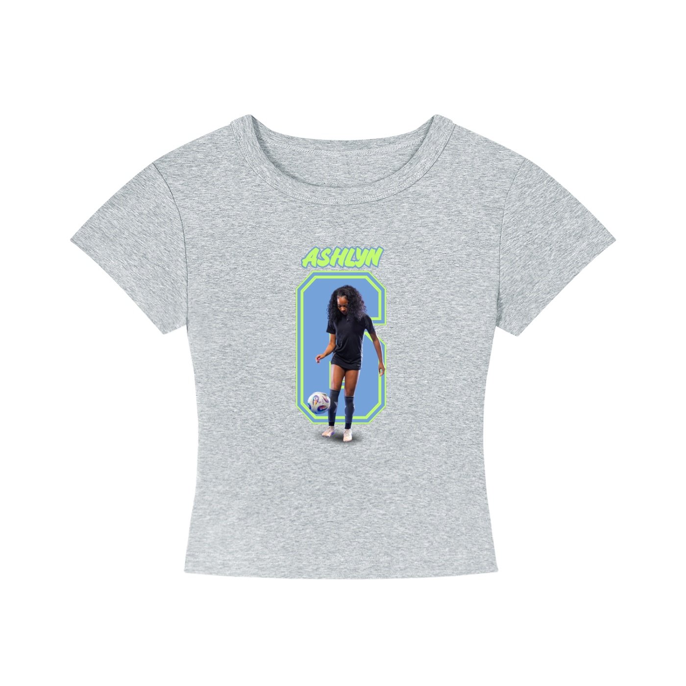 Ashlyn Bazile Women's CropTop - Image 3