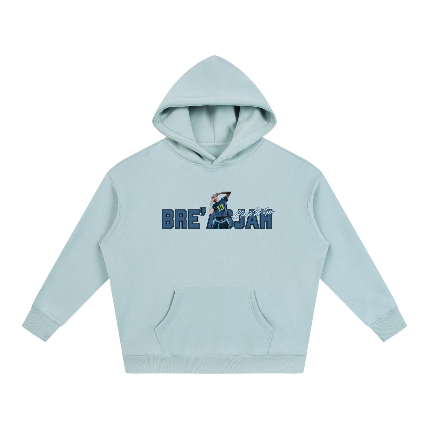 Bre'asjah Oversize Fleeced Hoodie - Image 3