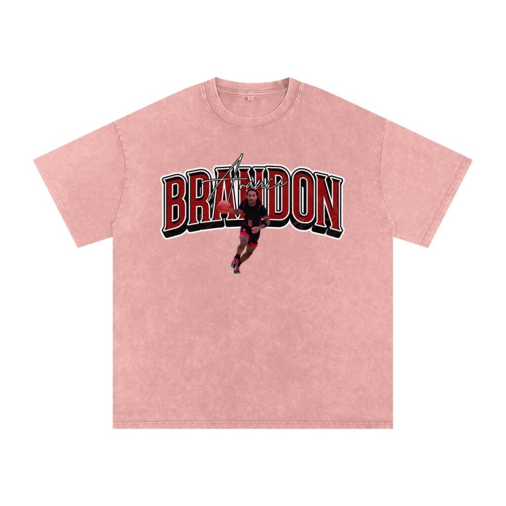 Brandon Avance Snow Washed Oversized TEE