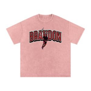 Brandon Avance Snow Washed Oversized TEE - Image 5