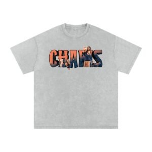 Charis Burge Snow Washed Oversized TEE - Image 2