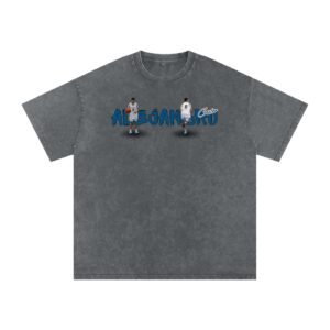 Alejandro Castro Snow Washed Oversized TEE - Image 4
