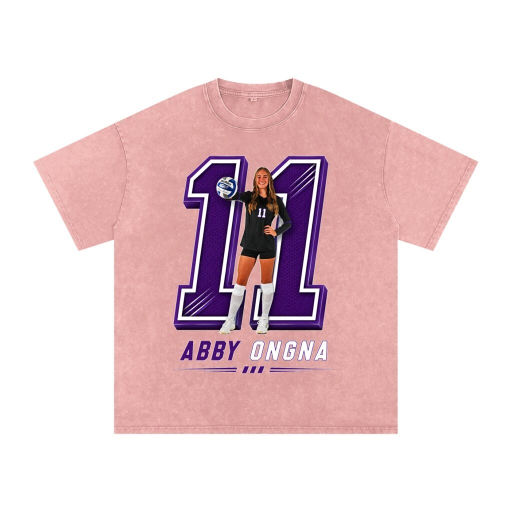 Abby Ongna Snow Washed Oversized TEE