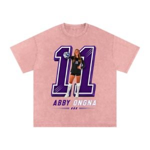 Abby Ongna Snow Washed Oversized TEE - Image 5