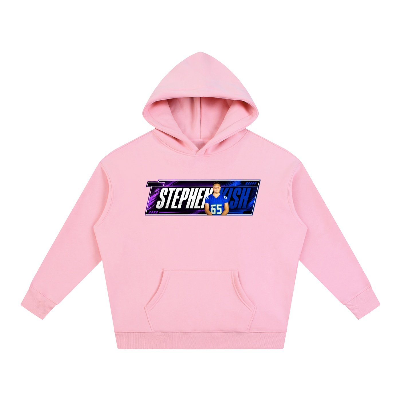 Stephen Kish Oversize Fleeced Hoodie - Image 5