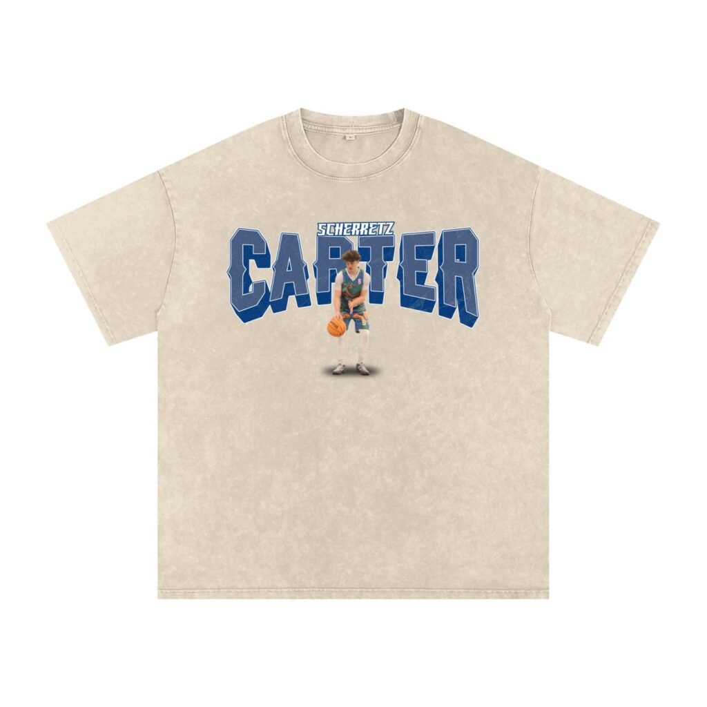 Carter Scherretz  Snow Washed Oversized TEE