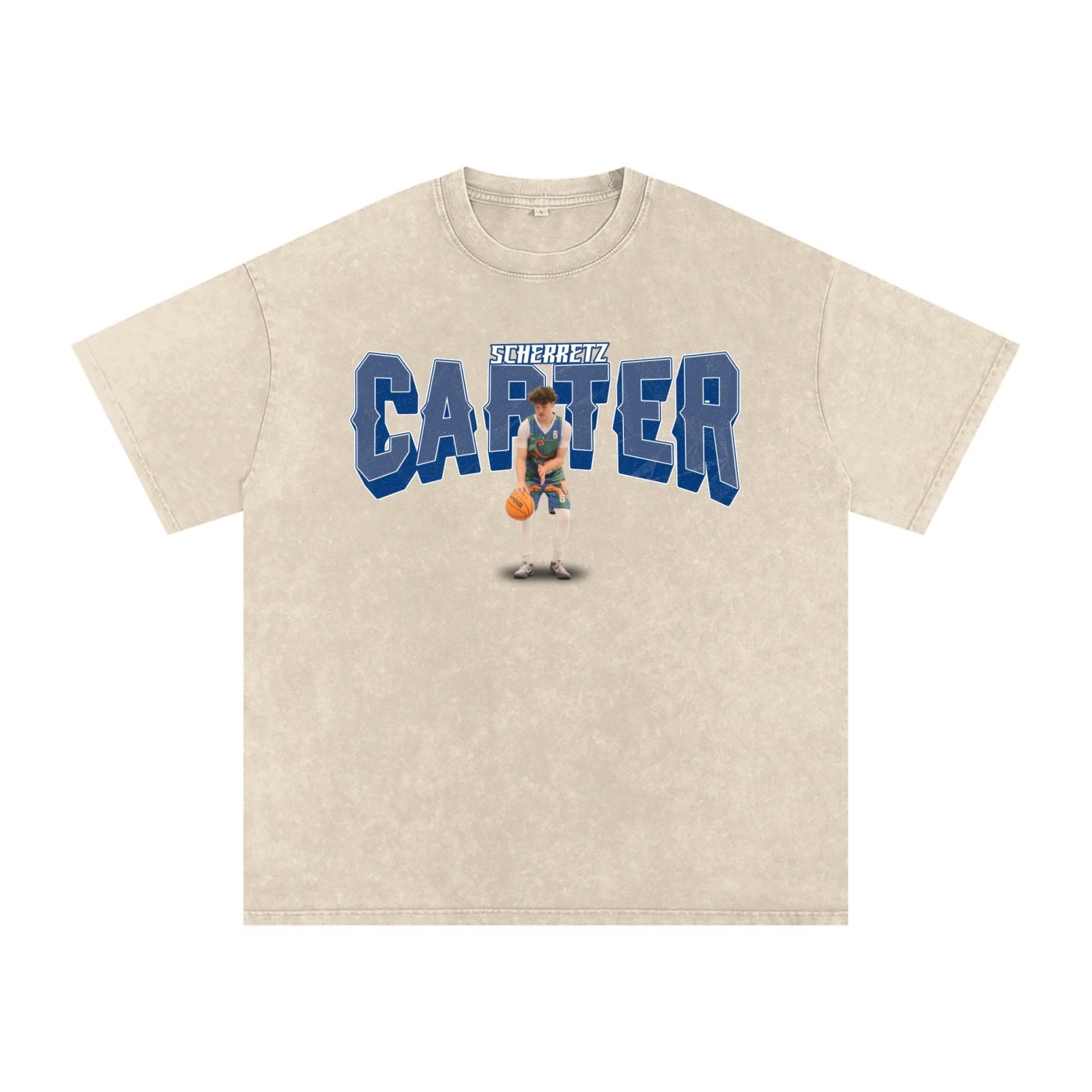 Carter Scherretz  Snow Washed Oversized TEE - Image 2