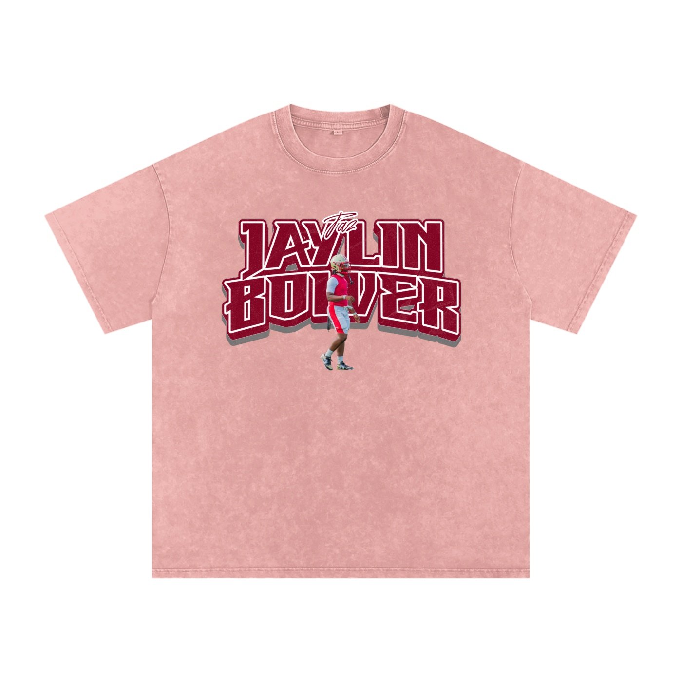 Jaylin Bower  Snow Washed Oversized TEE - Image 5