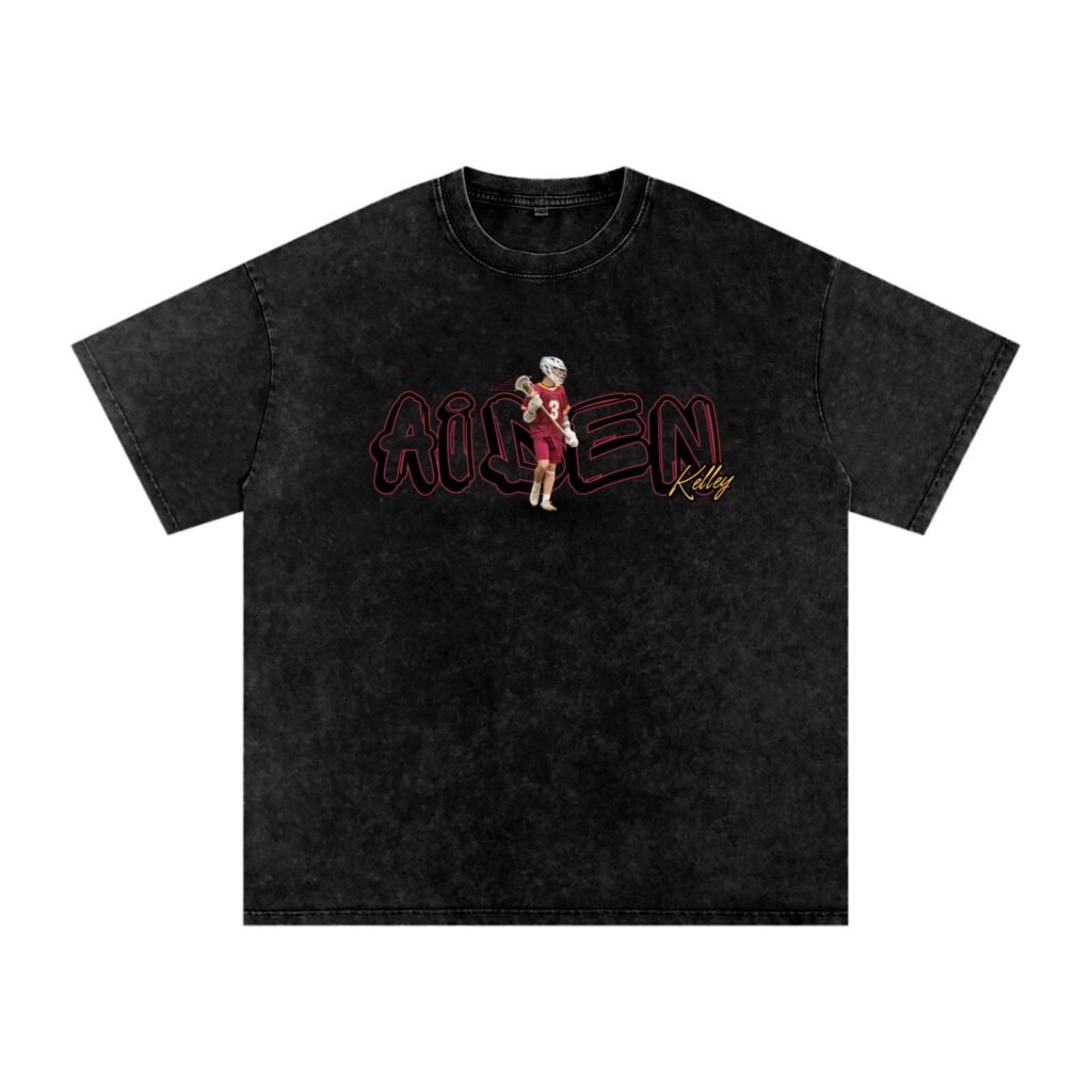 Aiden Kelley Snow Washed Oversized TEE