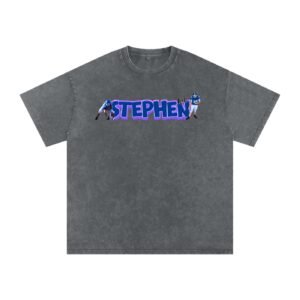 Stephen Kish Snow Washed Oversized TEE - Image 3