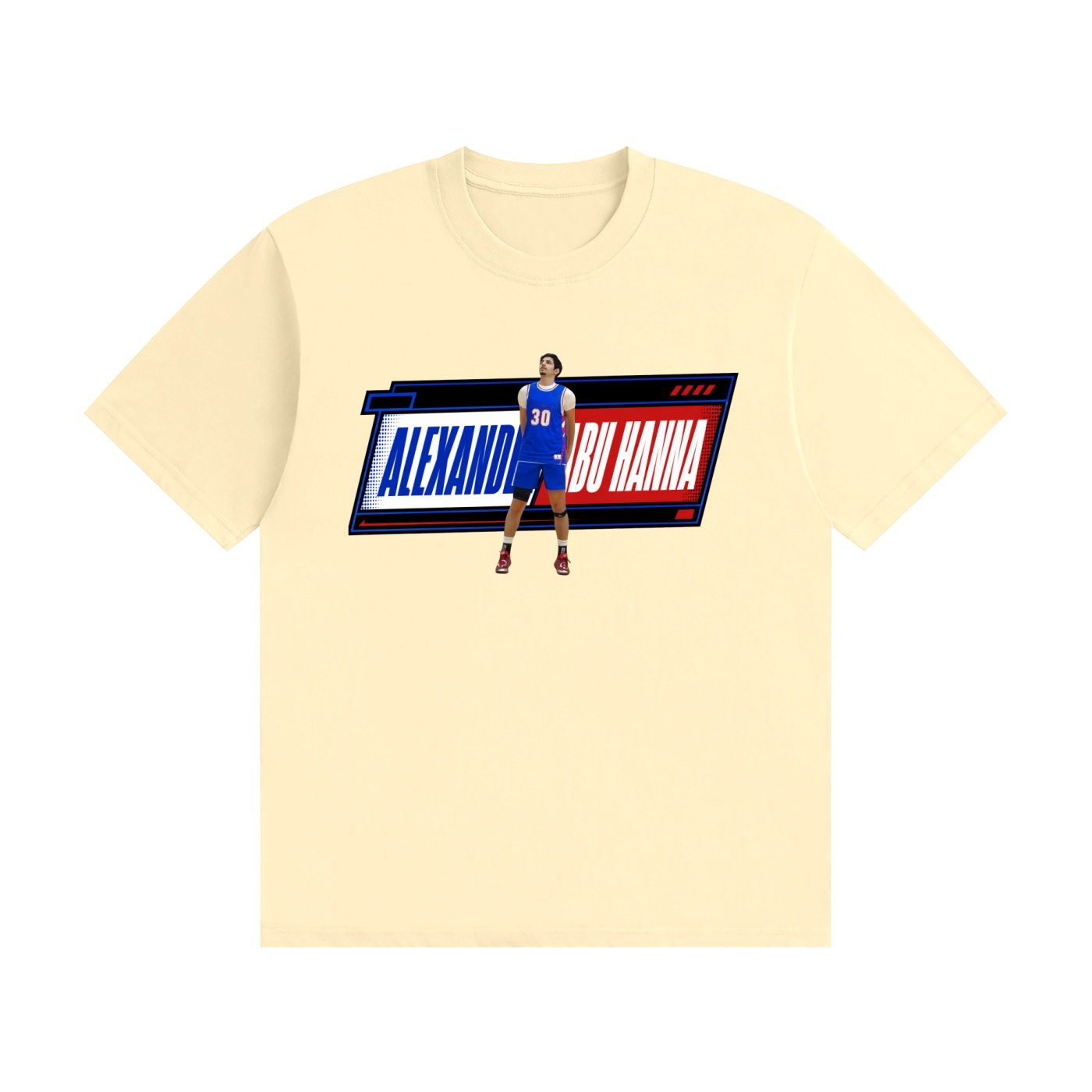 Alexander Abu Hanna Unisex Cotton T-Shirt - Image 3