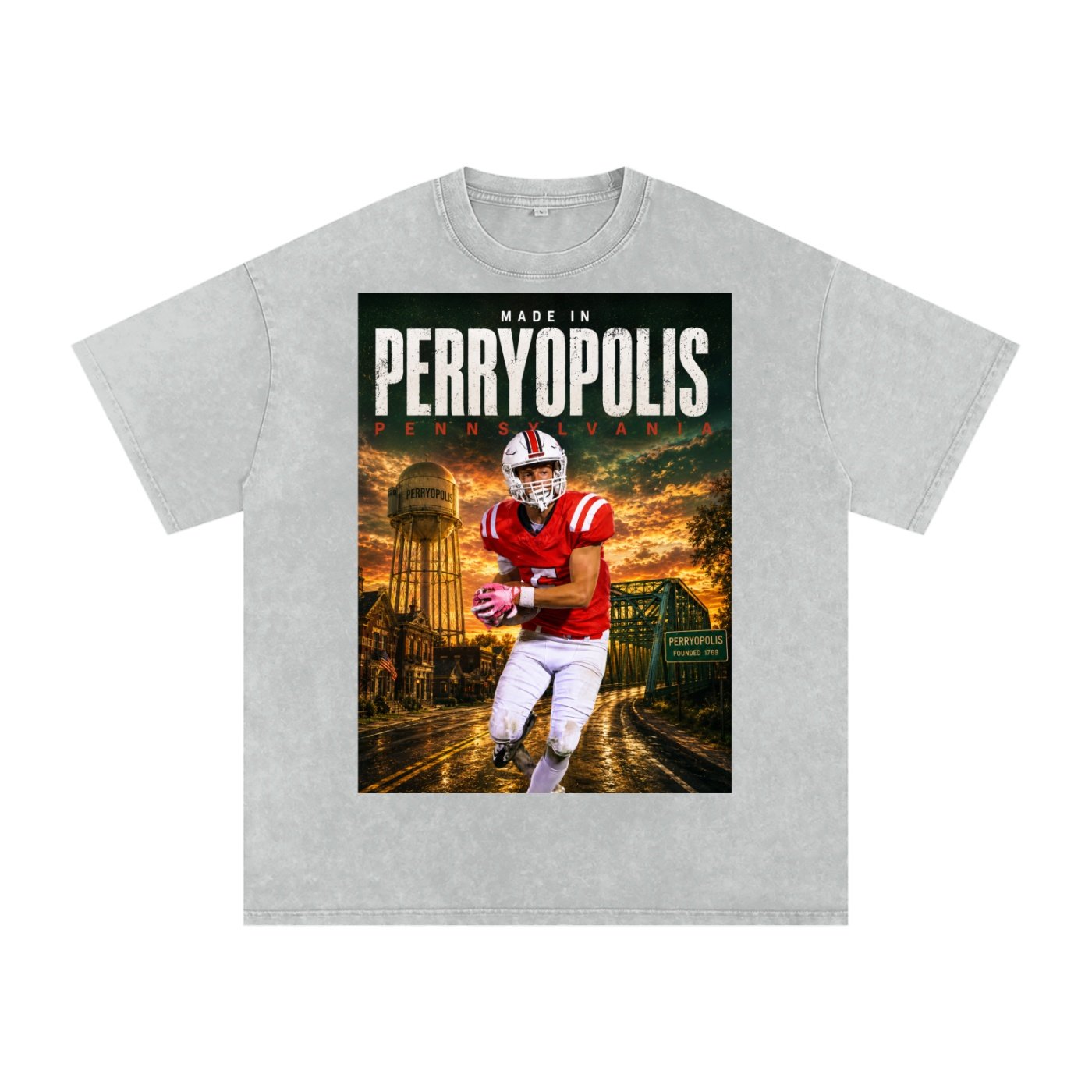 Chris Petruska Snow Washed Oversized TEE - Image 3