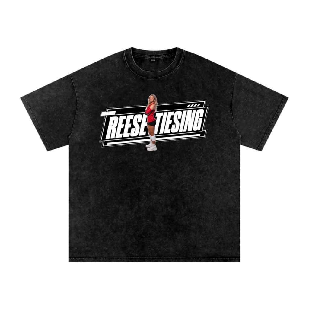 Reese Tiesing Snow Washed Oversized TEE