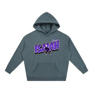 Isaiah booker Oversize Fleeced Hoodie - Image 4