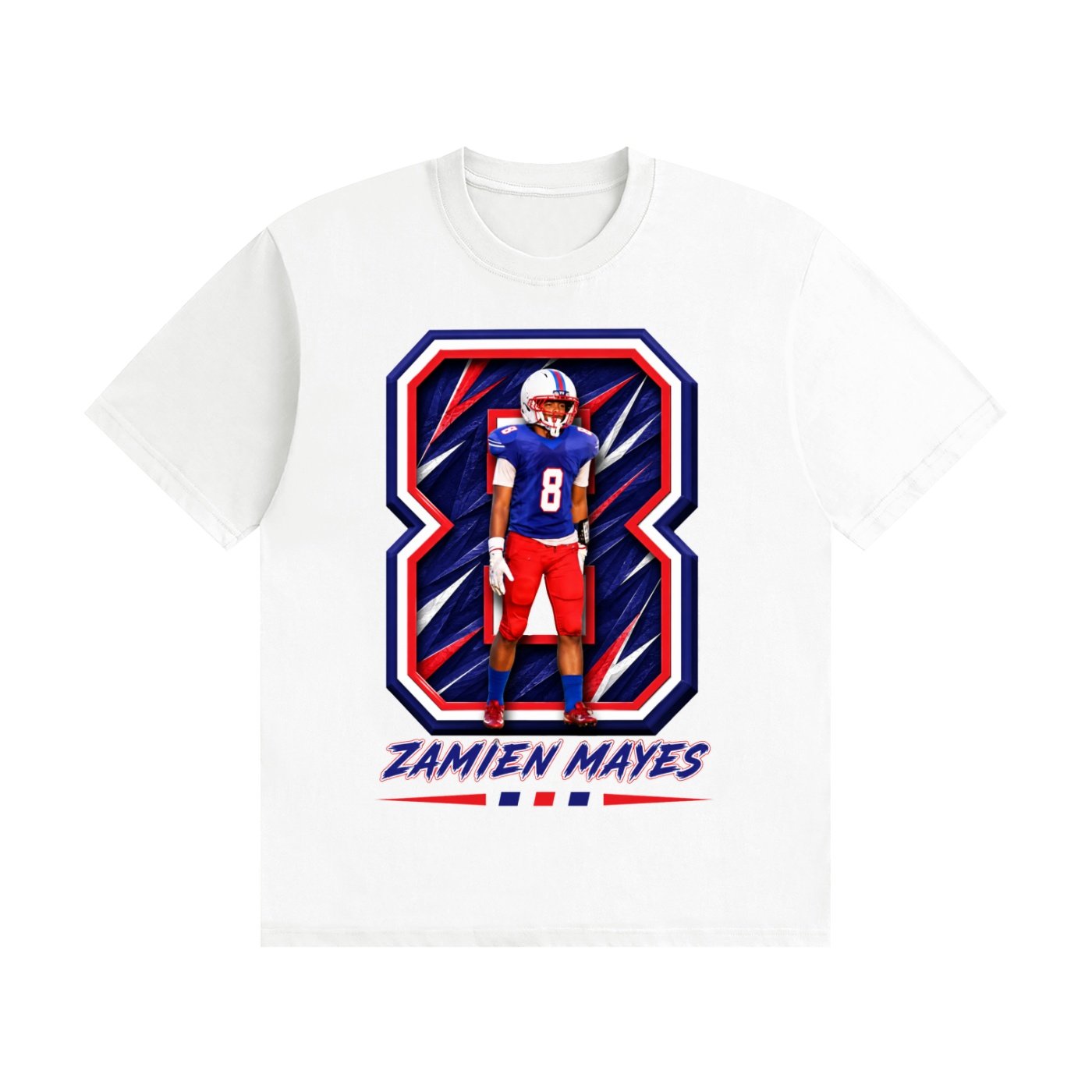 Zamien Lee Mayes Unisex Cotton T-Shirt - Image 2