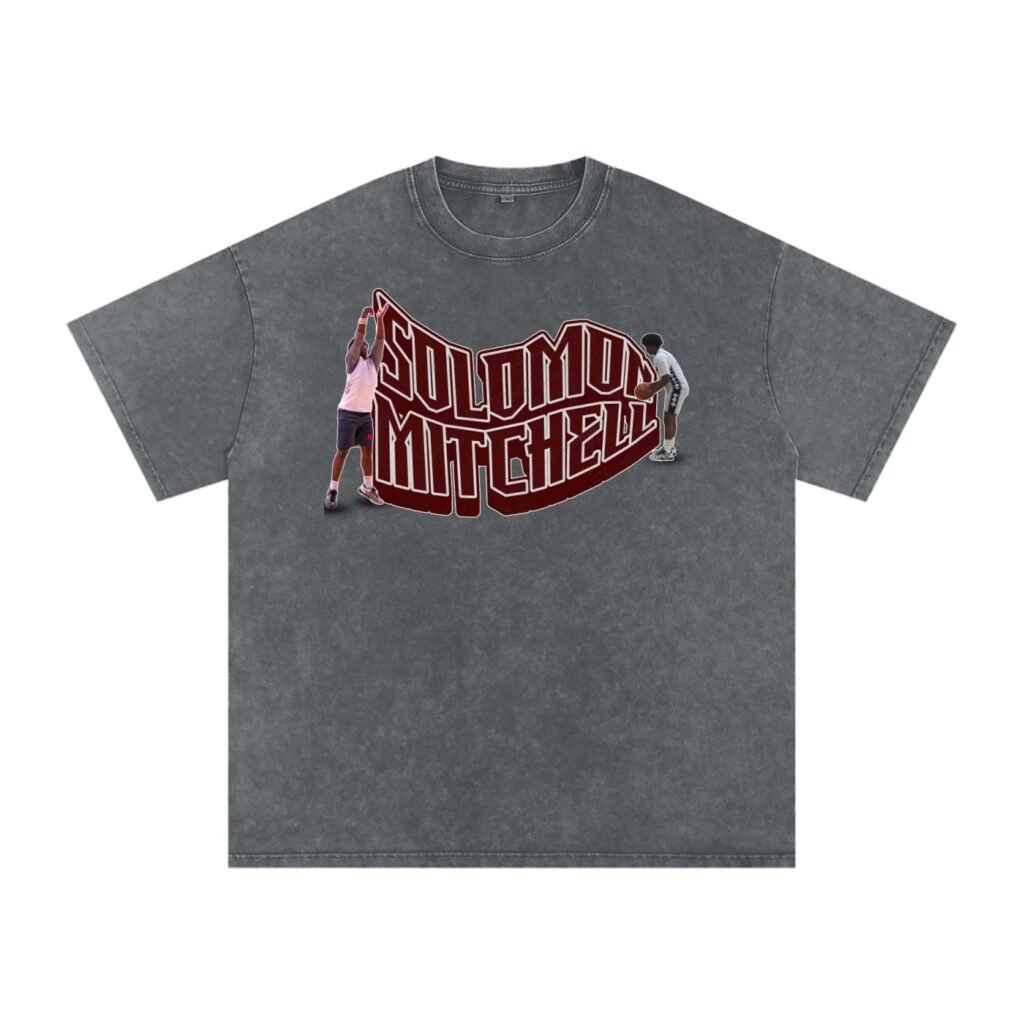 Solomon Mitchell Snow Washed Oversized TEE