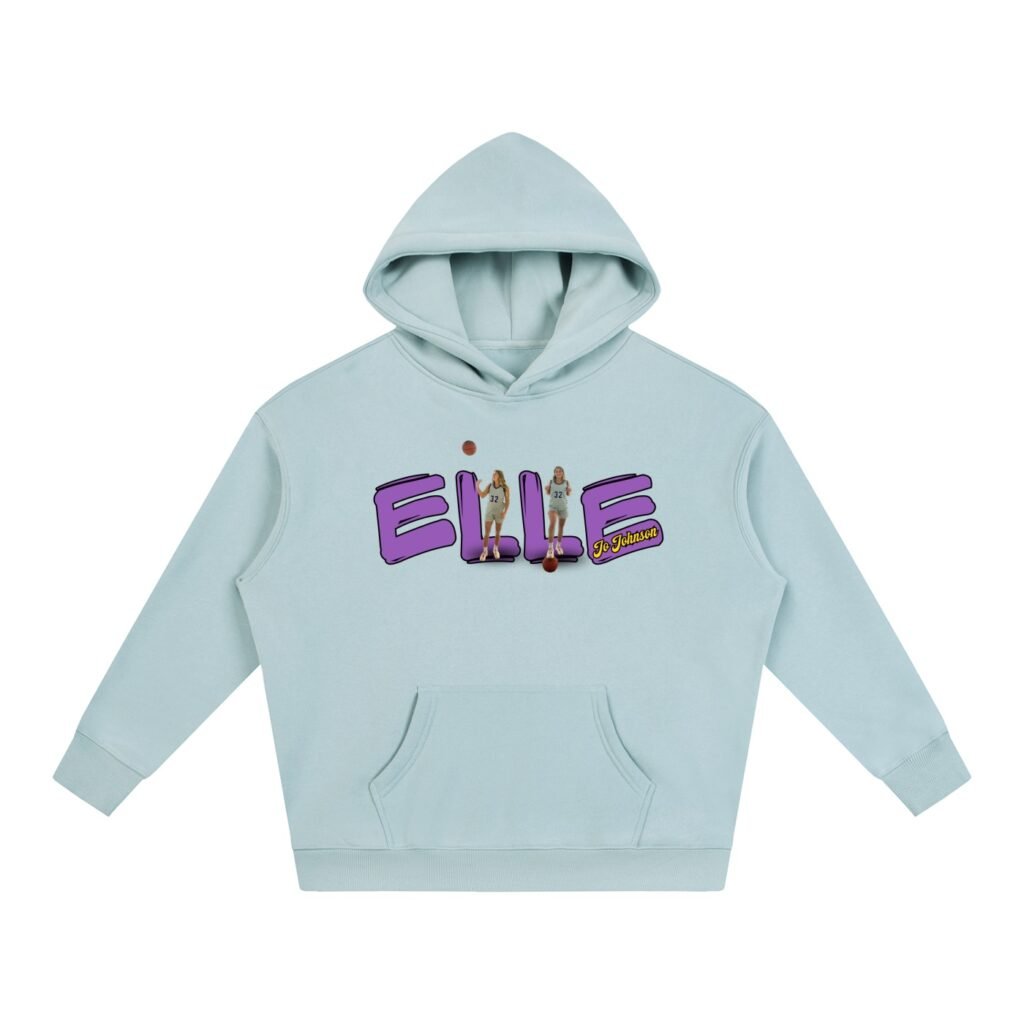Elle Jo Johnson Oversize Fleeced Hoodie