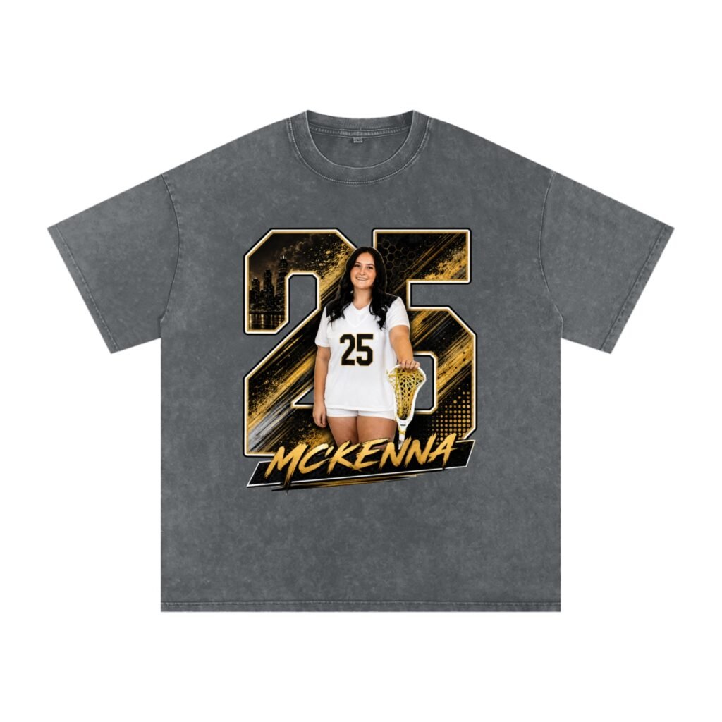 McKenna Meares Snow Washed Oversized TEE