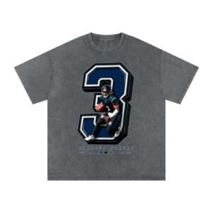 Darrius Sample Snow Washed Oversized TEE - Image 4