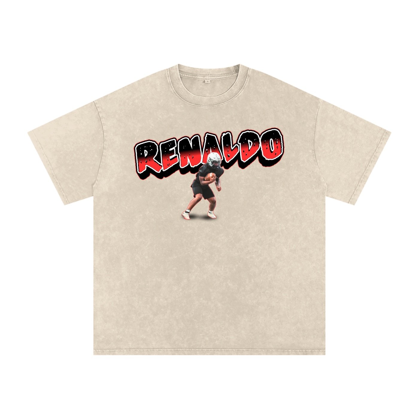 Renaldo Snow Washed Oversized TEE - Image 2
