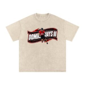 Dominic Mays III Snow Washed Oversized TEE - Image 2