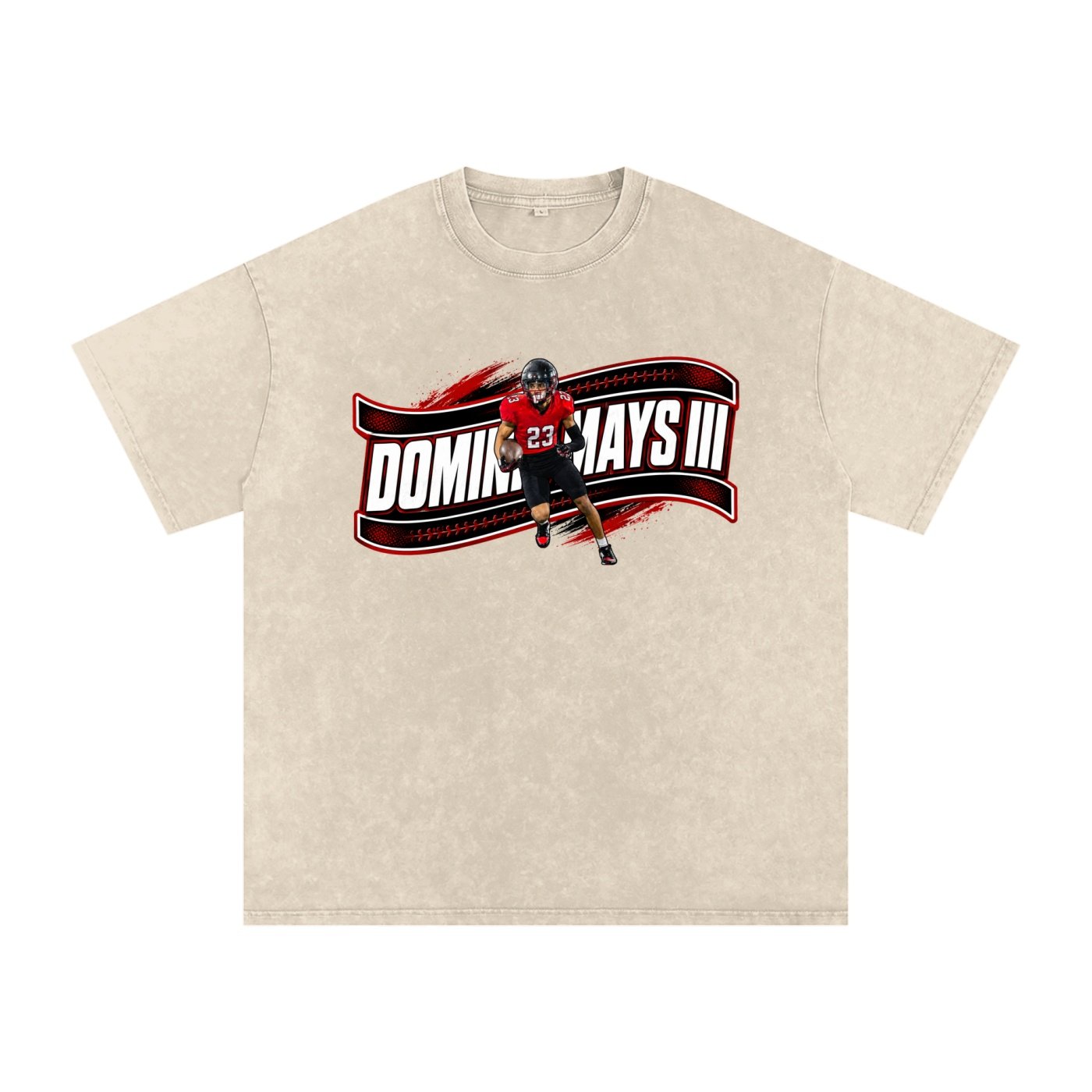 Dominic Mays III Snow Washed Oversized TEE - Image 2