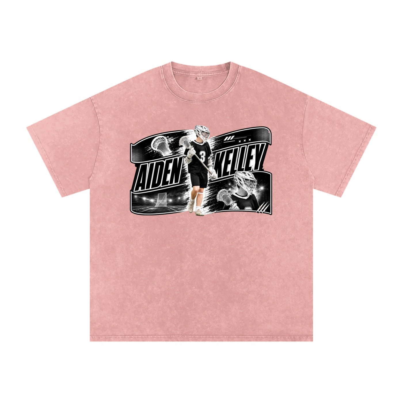 Aiden Kelley Snow Washed Oversized TEE - Image 5