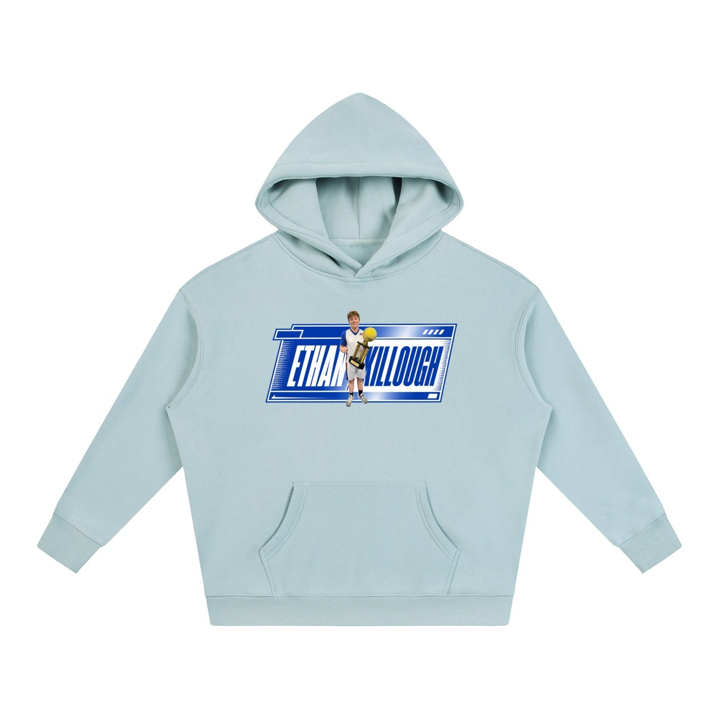 Ethan killough Oversize Fleeced Hoodie - Image 3