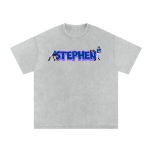 Stephen Kish Snow Washed Oversized TEE - Image 2