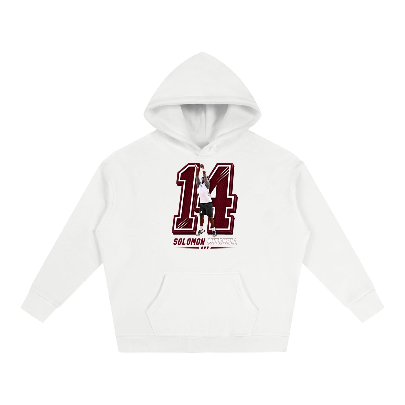 Solomon Mitchell Oversize Fleeced Hoodie - Image 2