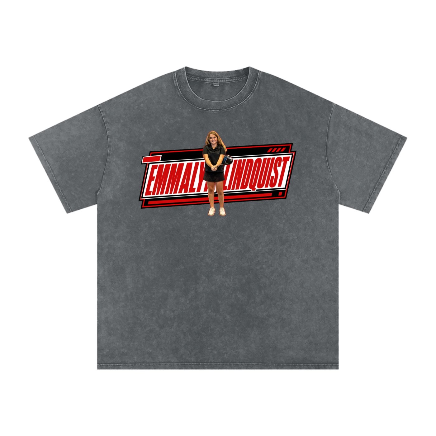 Emmalyn Lindquist  Snow Washed Oversized TEE - Image 4