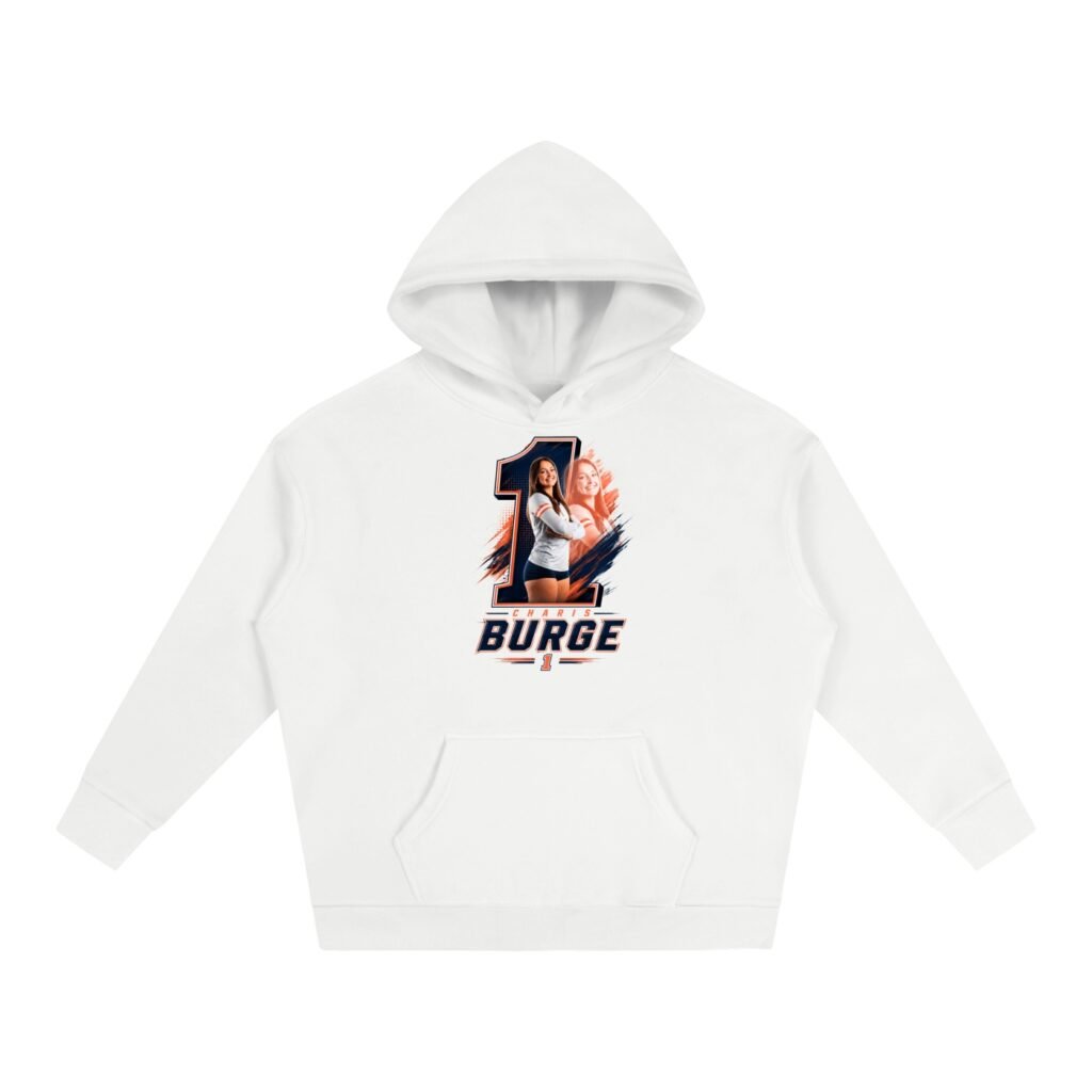 Charis Burge Oversize Fleeced Hoodie