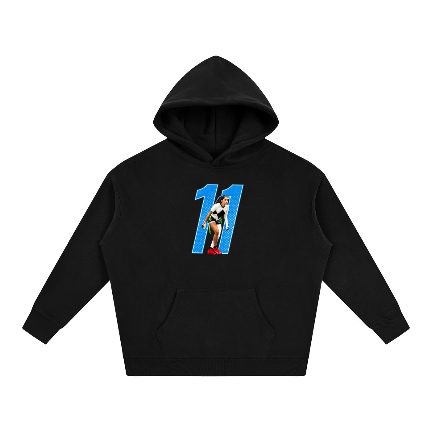 Cassidy Oversize Fleeced Hoodie - Image 1