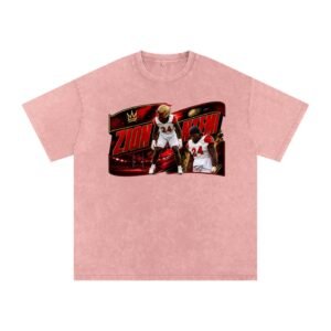 Zion Ntemi Snow Washed Oversized TEE - Image 5