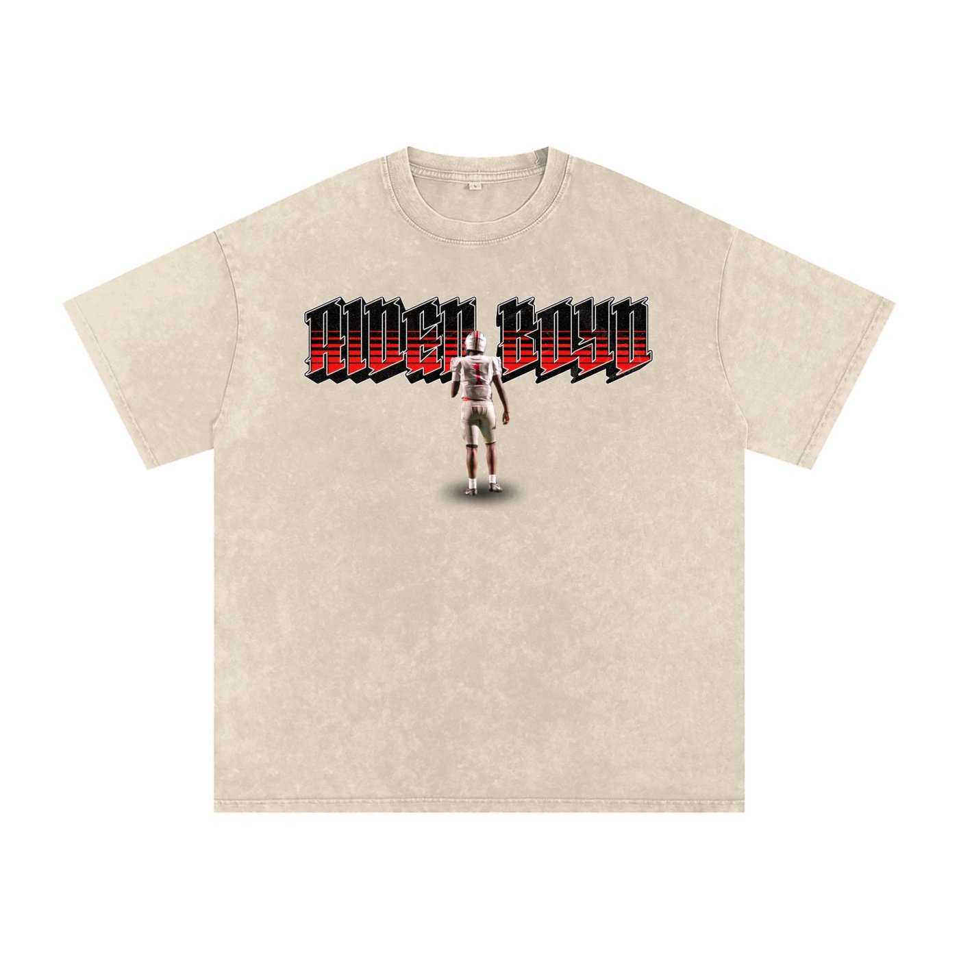 Aiden Boyd Snow Washed Oversized TEE - Image 2
