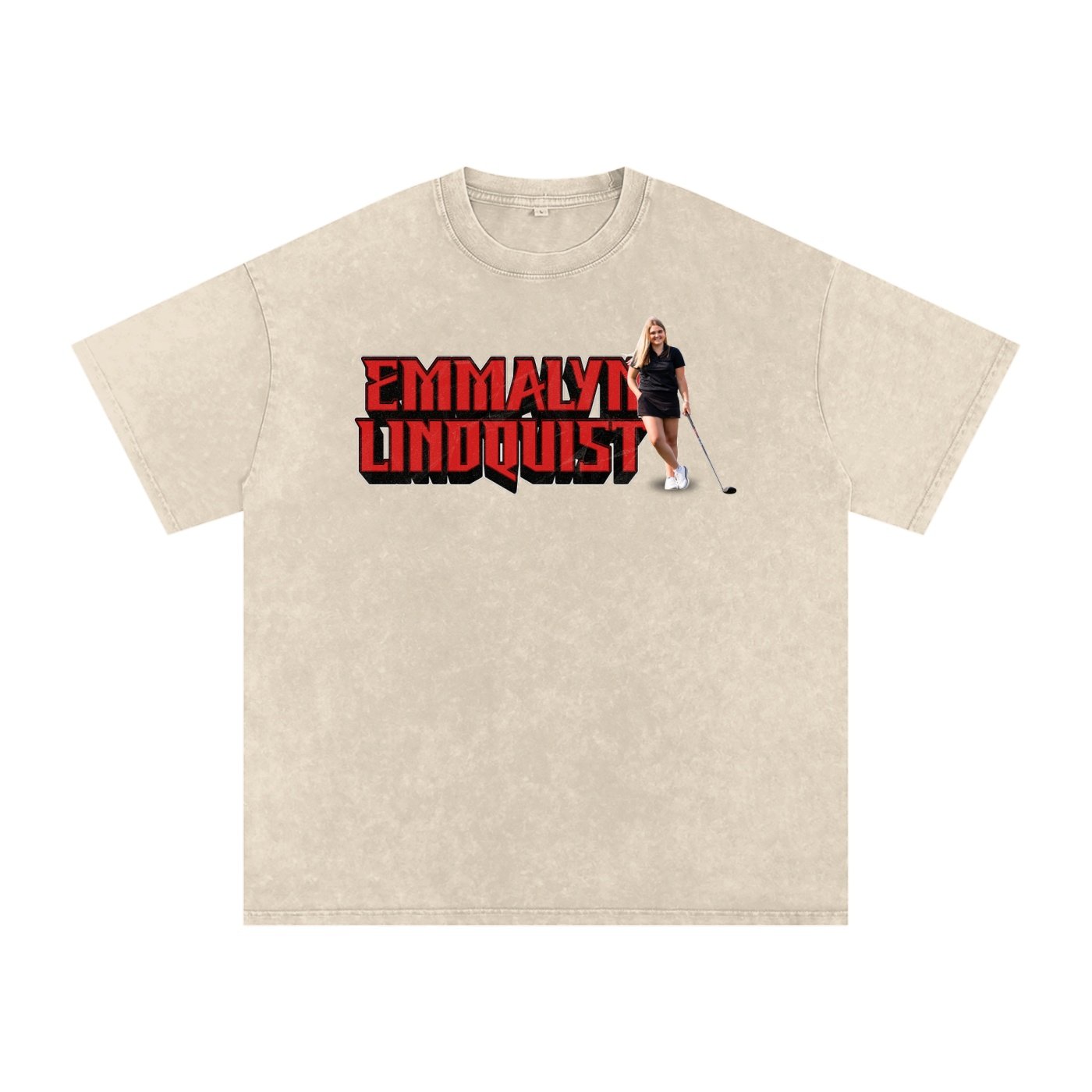 Emmalyn Lindquist Snow Washed Oversized TEE - Image 2