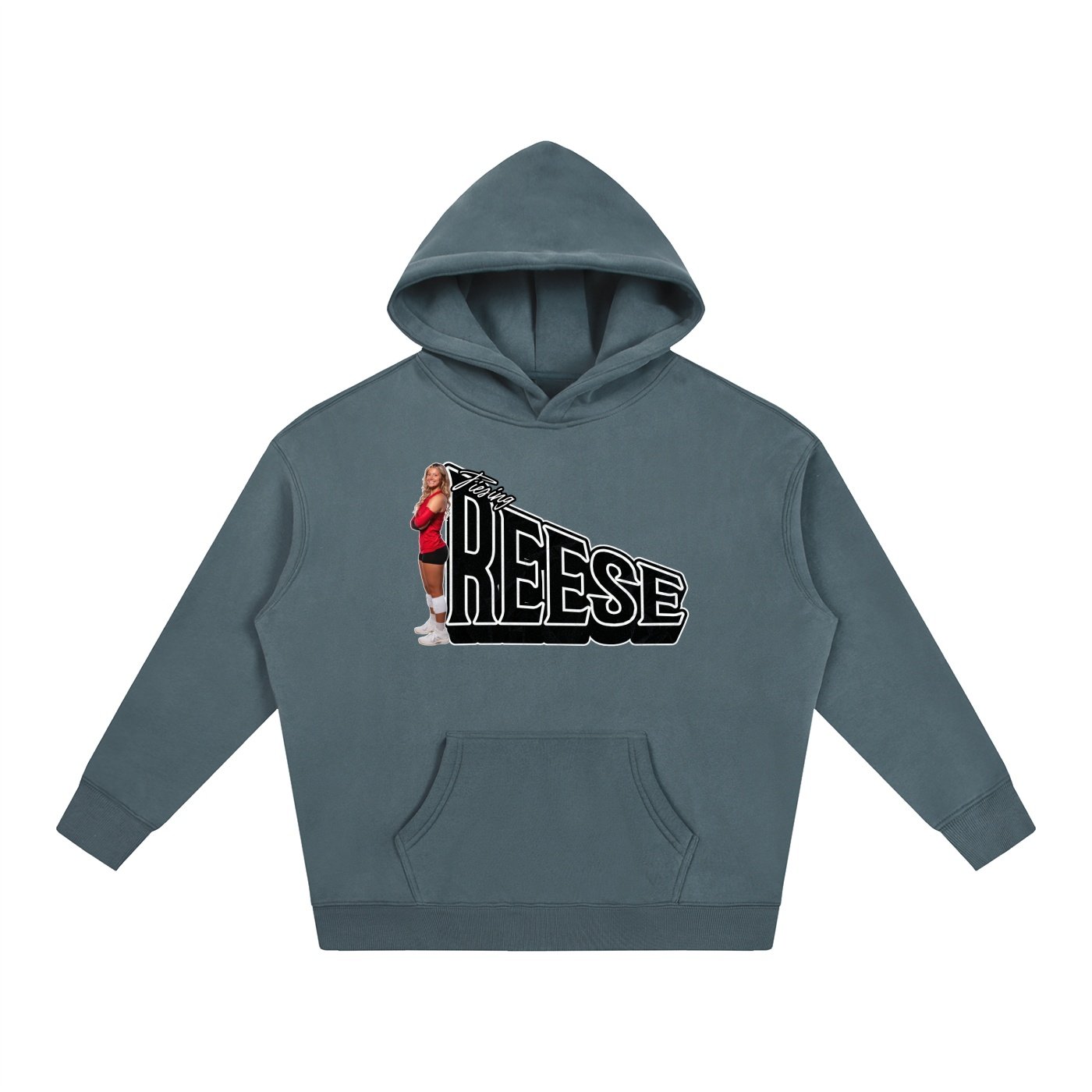 Reese Tiesing Oversize Fleeced Hoodie - Image 4