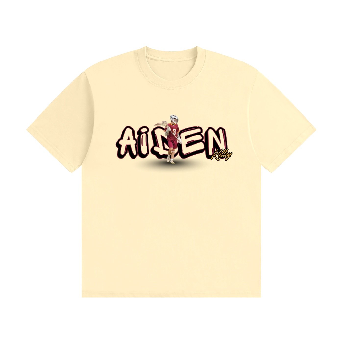 Aiden Kelley Unisex Cotton T-Shirt - Image 3