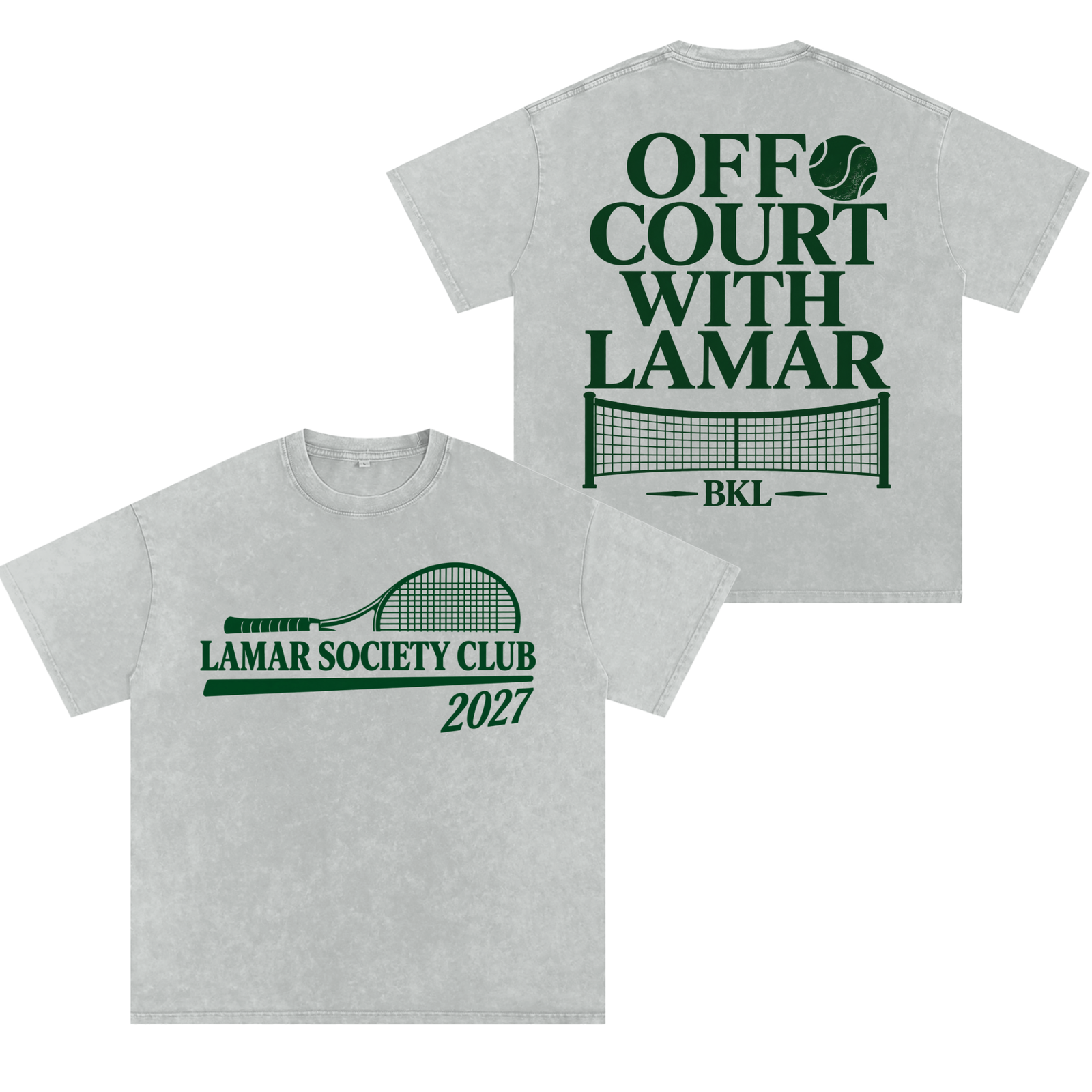 Brodey Lamar Snow Washed Oversized TEE - Image 1