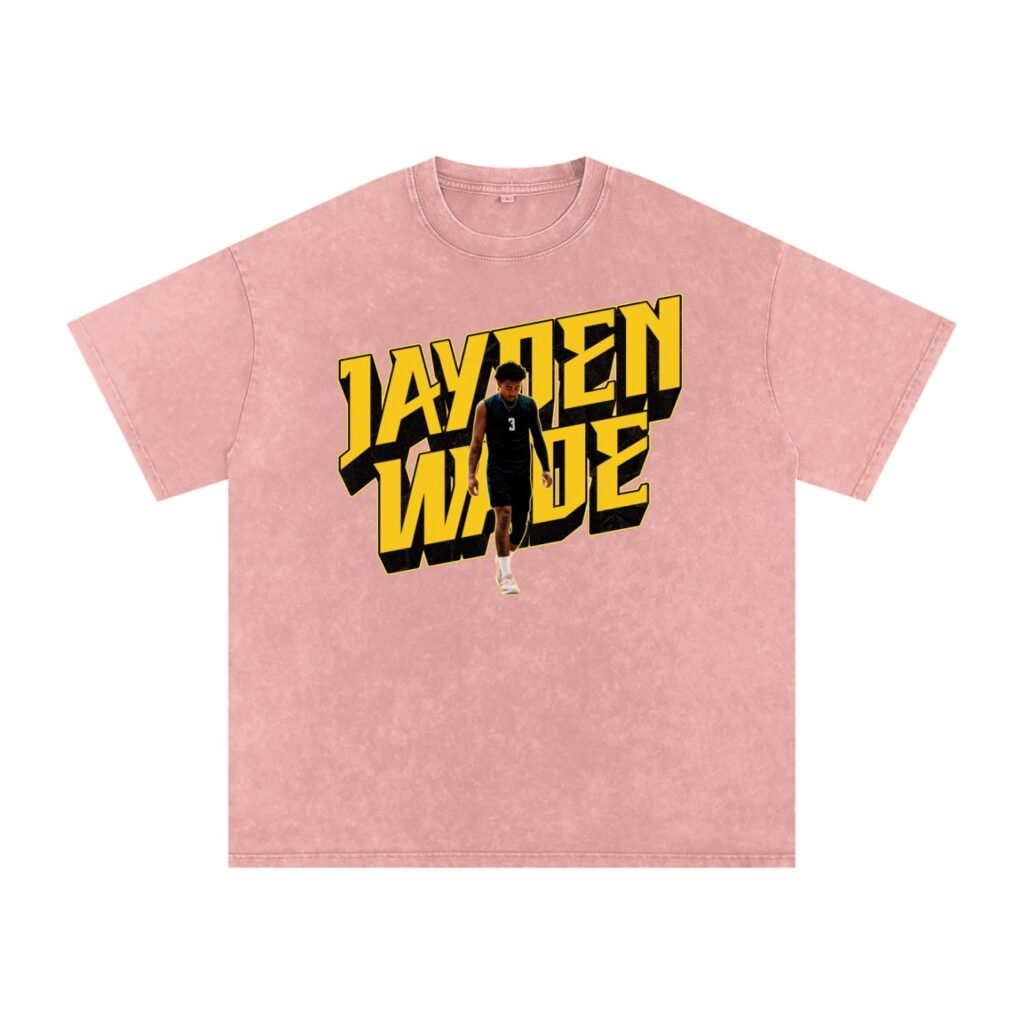 Jayden Wade Snow Washed Oversized TEE