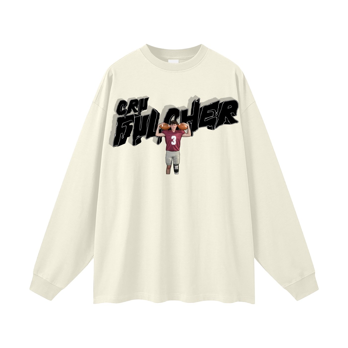 Cru Felcher Unisex Long Sleeve T-Shirt - Image 2